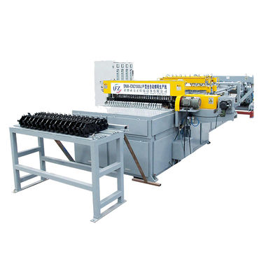 O PLC controla a malha da gaiola de Mesh Making Machine For Chicken do metal de 2mm