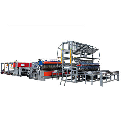 Controle de programação do PLC de Mesh Welding Machine da cerca do servo motor 3-6mm