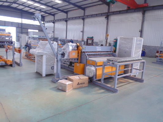 Sistema de Mesh Making Machine With Servo do fio de galinha do controle numérico 4000mm