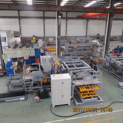 Modilhão/empilhamento do fio Mesh Welding Machine 220v do recipiente