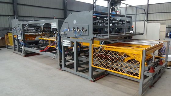 fio dobro Mesh Welding Machine de Panel 380v da cerca de fio de 8 + de 6 + de 8mm