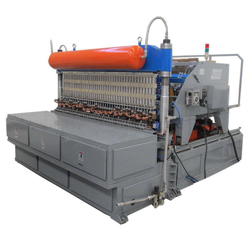 O PLC controla a construção Mesh Welding Machine For Steel que de 5-12mm a barra reforça