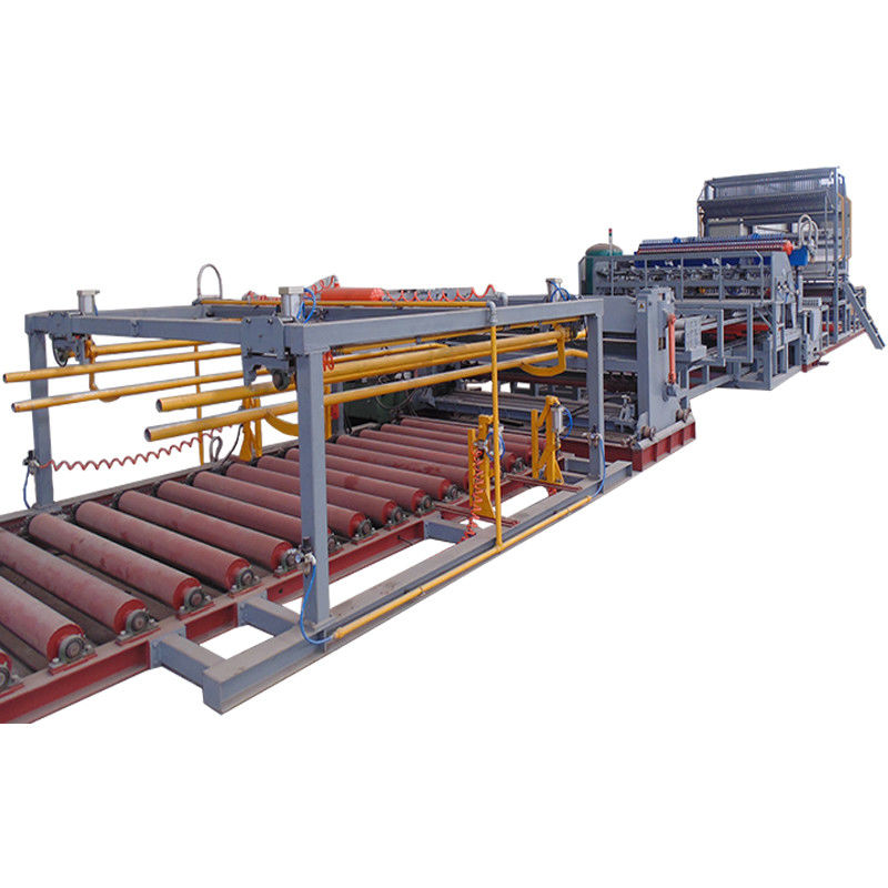 O PLC controla 18 toneladas prende a barra de reforço de Mesh Welding Machine For Concrete